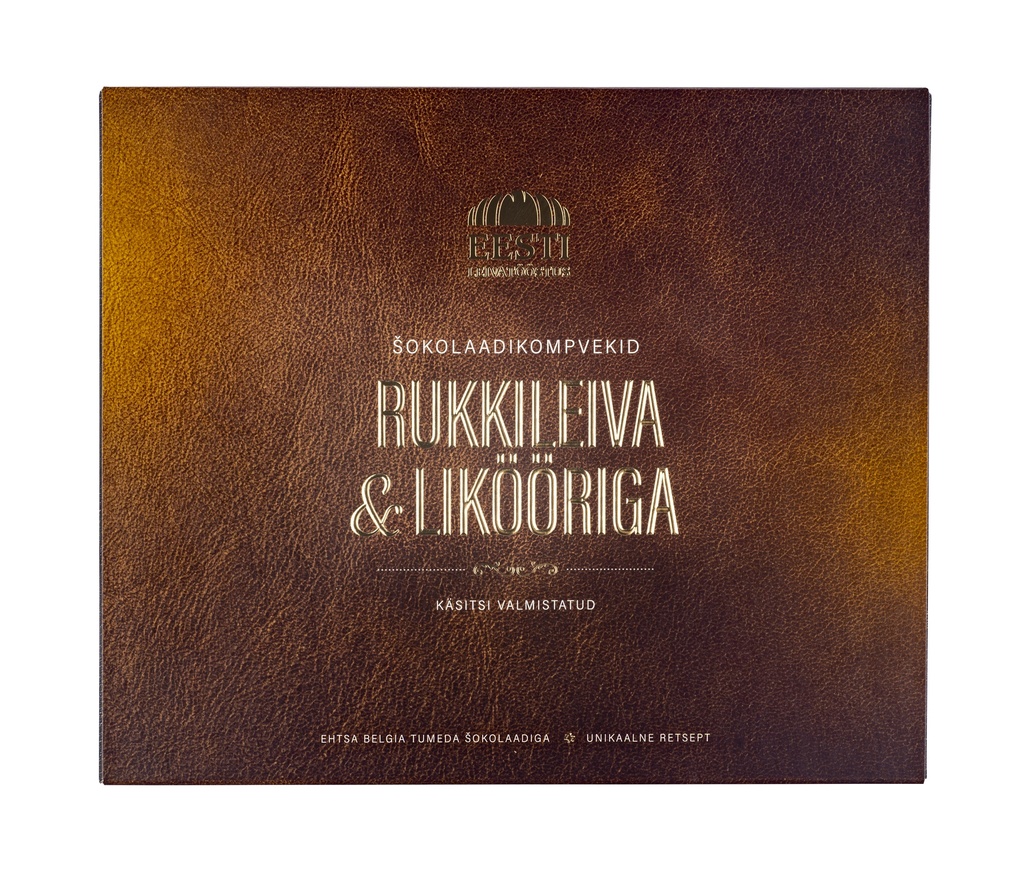 ŠOKOLAADIKOMPVEKID RUKKILEIVA JA LIKÖÖRIGA 160 g