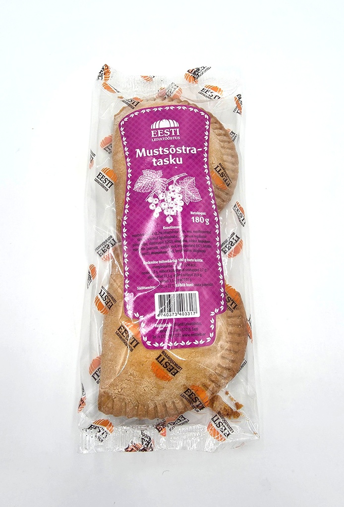 MUSTASÕSTRATASKU 2 tk pakis 180 g