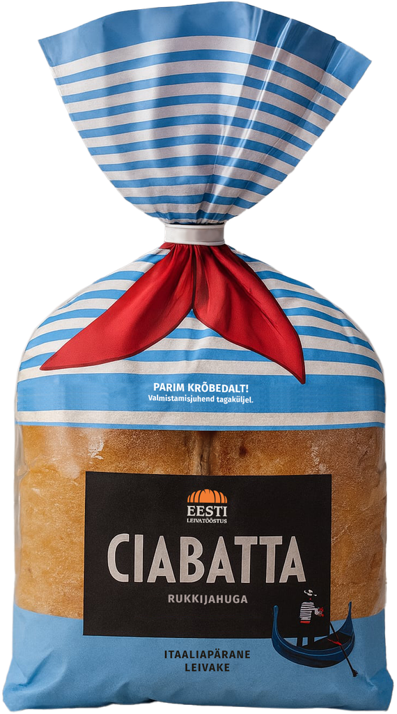 CIABATTA RUKKIJAHUGA 2 tk pakis (200 g pakk)