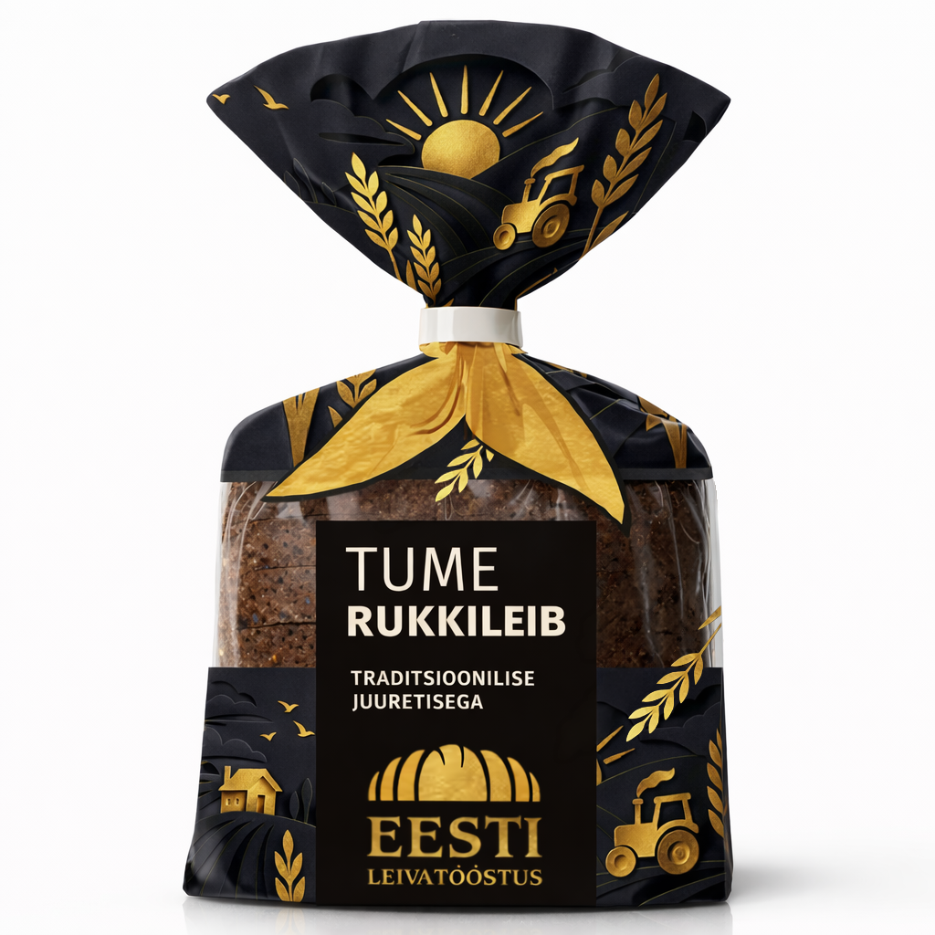 TUME RUKKILEIB viilutatud 260 g
