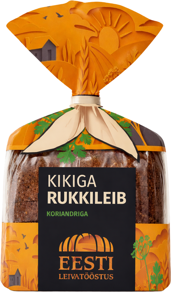 KIKIGA RUKKILEIB 260 g viilutatud