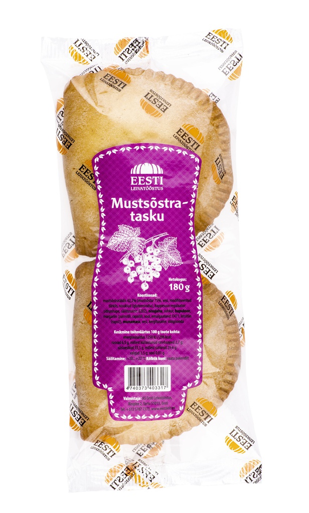 Mustasõstra tasku 2 tk (180 g)